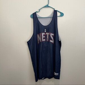 Russell Athletics New York Nets Reversible Warm up Jersey Size XL